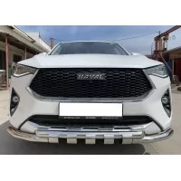 Защита передняя Shark для авто без камеры 60 для Haval F7x 2019-2024