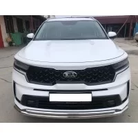 Защита передняя двойная 6-42 мм для Kia Sorento MQ4 2020-2024
