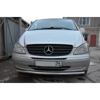 Защита переднего бампера 60 мм для Mercedes Vito/W639 2003-2014