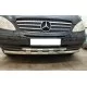 Защита передняя двойная с перемычками 60-42 мм для Mercedes Vito/W639 2003-2014