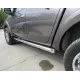 Пороги труба 76 мм для Mitsubishi L200 2015-2019