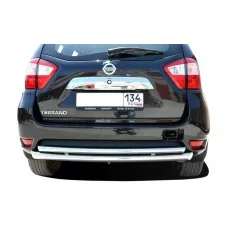 Защита передняя двойная 60-42 мм для Nissan Terrano 2014-2024