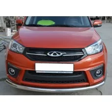 Защита переднего бампера 60 мм для Chery Tiggo 3 2014-2020