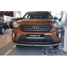 Защита переднего бампера 42 мм для Hyundai Creta 2016-2021