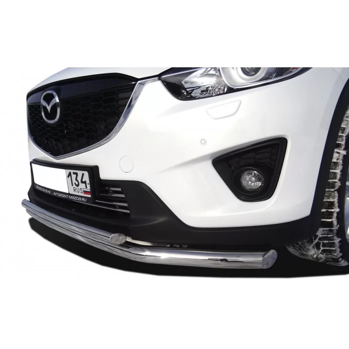 Защита передняя двойная 60-42 мм для Mazda CX-5 2015-2017