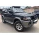 Пороги с площадкой алюминиевый лист 60 мм для Mitsubishi Pajero Sport 1998-2007