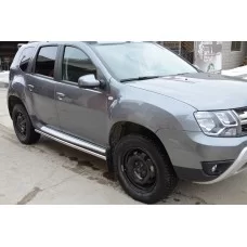 Пороги труба 42 мм для Renault Duster 2015-2021