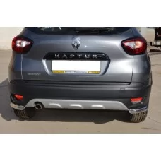 Защита задняя уголки 53 мм для Renault Kaptur 2015-2021