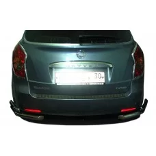 Защита задняя двойные уголки 60-42 мм для SsangYong Actyon 2010-2013