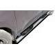 Пороги труба с проступью 76 мм для Hyundai ix35 2010-2015