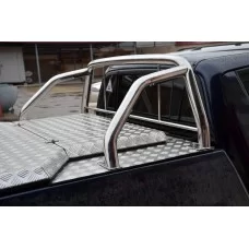 Защита кузова пикапа 60-25-16 мм для Mitsubishi L200 2014-2015