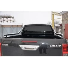 Защита кузова пикапа 60-53 мм для Toyota Hilux Exclusive Black 2015-2020