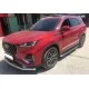 Пороги с площадкой алюминиевый лист 53 мм для Chery Tiggo 8 Pro 2021-2024