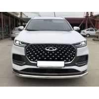 Защита переднего бампера 60 мм для Chery Tiggo 8 Pro Max 2022-2025