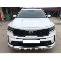 Защита передняя Shark 60 мм для Kia Sorento MQ4 2020-2024