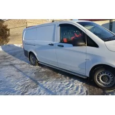 Пороги труба 60 мм для Mercedes Vito/W447 2014-2024