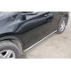 Защита штатных порогов 60 мм для для Toyota RAV4 2015-2019