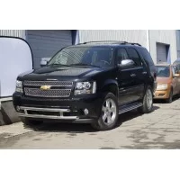 Защита передняя двойная 60-60 мм для Chevrolet Tahoe 900 2006-2014