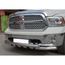Защита передняя Shark 76 мм для Dodge RAM 2001-2021