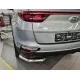 Защита задняя уголки 60 мм для Kia Sportage 2018-2022