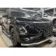 Пороги с площадкой алюминиевый лист 53 мм для Omoda C5 2022-2024