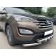 Защита передняя Shark 60 мм для Hyundai Santa Fe 2012-2015