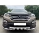 Защита передняя Shark 60 мм для Hyundai Santa Fe 2012-2015