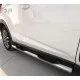Пороги труба с проступью 76 мм для Lexus NX 2017-2021