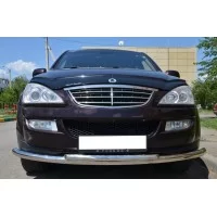 Защита передняя двойная 60-42 мм для SsangYong Kyron 2007-2015