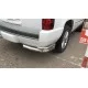 Защита задняя двойные уголки 76-42 мм для Chevrolet Tahoe 900 2006-2014