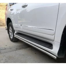 Защита штатных порогов 42 мм для Lexus GX460 2010-2013