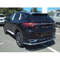 Защита заднего бампера угловая большая 60 мм для Haval F7x 2019-2024
