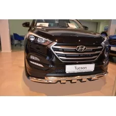 Защита передняя Shark 60 мм для Hyundai Tucson 2018-2021