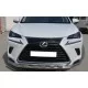 Защита передняя двойная с перемычками 60-42 мм для Lexus NX 2017-2021