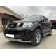 Защита передняя двойная 76-60 мм для Nissan Navara 2005-2015
