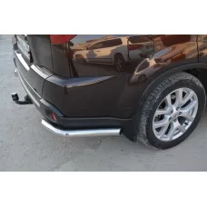 Защита задняя уголки 60 мм для Nissan X-Trail T31 2011-2015