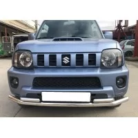 Защита передняя двойная 53-42 мм для Suzuki Jimny 2012-2018