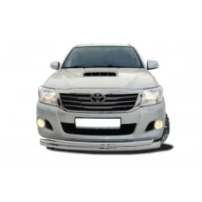 Защита передняя двойная 76-60 мм для Toyota Hilux 2011-2015