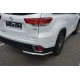 Защита задняя уголки 60 мм для Toyota Highlander 2017-2019