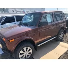 Пороги труба 60 мм для ВАЗ 4x4 Urban 2015-2021