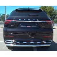 Защита заднего бампера 60 мм для Haval F7x 2019-2024