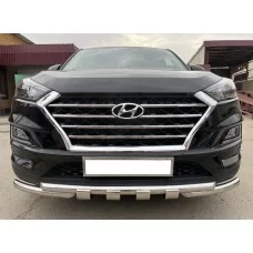 Защита передняя Shark 53 мм для Hyundai Tucson 2018-2021