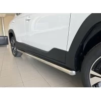 Пороги труба 53 мм для JAC JS4 2020-2024
