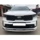 Защита переднего бампера 60 мм для Kia Sorento MQ4 2020-2024