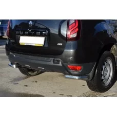 Защита задняя уголки 53 мм для Renault Duster 2015-2021