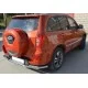 Защита заднего бампера с уголками 60 мм для Chery Tiggo 3 2014-2020