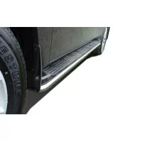 Защита штатных порогов 42 мм для Nissan Patrol 2010-2013