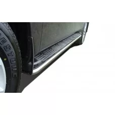 Защита штатных порогов 42 мм для Nissan Patrol 2010-2013