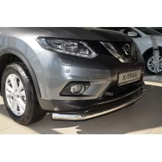 Защита переднего бампера 60 мм для Nissan X-Trail T32 2015-2018