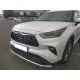 Защита переднего бампера 60 мм для Toyota Highlander 2020-2024